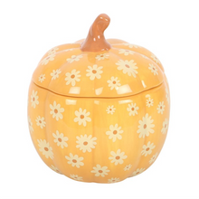 Load image into Gallery viewer, Groovy Floral Pumpkin Oil Burner