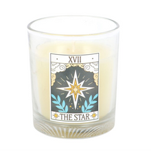 Load image into Gallery viewer, The Star Vintage Tarot Blueberry Candle