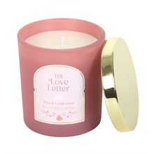 Load image into Gallery viewer, The Love Letter Rose & Vanilla Musk Candle