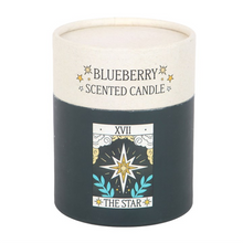 Load image into Gallery viewer, The Star Vintage Tarot Blueberry Candle