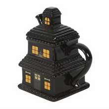 Load image into Gallery viewer, Black Haunted House Mug