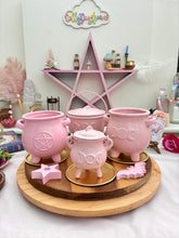 Load image into Gallery viewer, Pink Terracotta Cauldron
