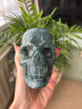 Load image into Gallery viewer, Moss Agate Skull