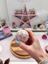 Load image into Gallery viewer, Flower Agate Sphere