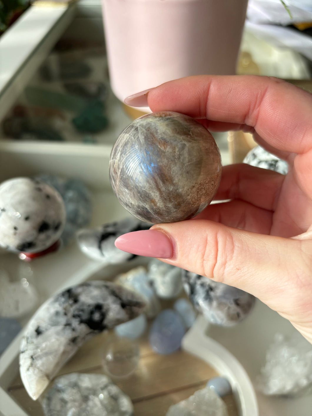 Sunstone / Moonstone Spheres