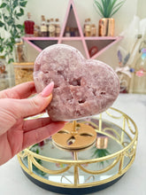 Load image into Gallery viewer, Pink Amethyst Heart #2
