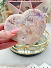 Load image into Gallery viewer, Pink Amethyst heart #1
