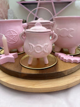 Load image into Gallery viewer, Pink 7.5cm Iron Cauldron
