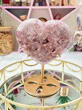 Load image into Gallery viewer, Pink Amethyst Heart #2
