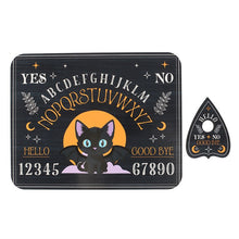 Load image into Gallery viewer, Cute and Creepy Bat Cat Talking Board with Planchette