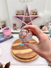 Load image into Gallery viewer, Flower Agate Sphere