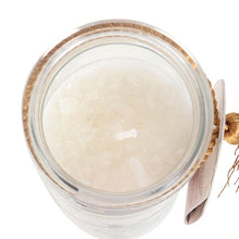 Load image into Gallery viewer, Athena Goddess Tube Candle with Clear Quartz Crystals