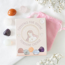 Load image into Gallery viewer, Set of 5 Crystals for Divine Feminine Energy