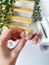 Load image into Gallery viewer, Clear Quartz Spheres with rainbows