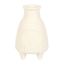 Load image into Gallery viewer, Cream Ribbed Palo Santo Burner