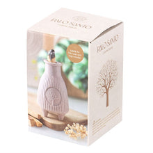 Load image into Gallery viewer, Greige Ribbed Palo Santo Burner