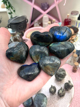 Load image into Gallery viewer, Labradorite Hearts