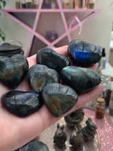 Load image into Gallery viewer, Labradorite Hearts