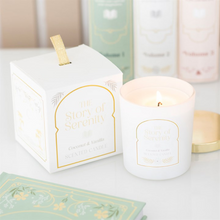 Load image into Gallery viewer, The Story of Serenity Coconut & Vanilla Candle