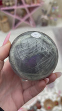 Load and play video in Gallery viewer, Purple Labradorite Sphere  ( A )
