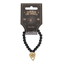 Load image into Gallery viewer, Talking Board Planchette Beaded Charm Bracelet