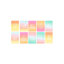 Load image into Gallery viewer, Mindful Moments Affirmation Cards with Wooden Stand