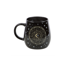 Load image into Gallery viewer, Astrology Wheel Heat Change Mug