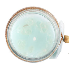 Load image into Gallery viewer, White Sage Tube Candle with Clear Quartz Crystals