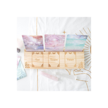 Load image into Gallery viewer, Natural Past Present Future Tarot Card Stand