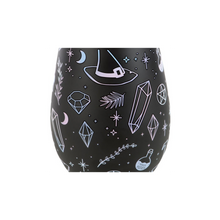 Load image into Gallery viewer, Crystal Witch Print Stemless Glass