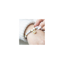 Load image into Gallery viewer, Stress Less Howlite Crystal Essential Oil Bracelet
