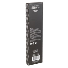 Load image into Gallery viewer, Set of 3 Black Magic Mystical Taper Candles