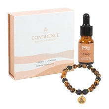 Load image into Gallery viewer, Confidence Tiger's Eye Crystal Essential Oil Bracelet