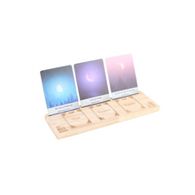 Load image into Gallery viewer, Natural Past Present Future Tarot Card Stand