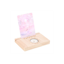 Load image into Gallery viewer, Natural Card of the Day Tarot Card Stand Tealight Holder