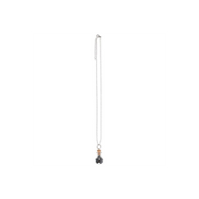 Load image into Gallery viewer, Protection Black Obsidian Crystal Chip Potion Bottle Necklace