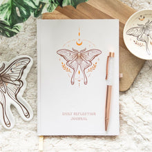 Load image into Gallery viewer, Luna Moth Daily Reflection Journal