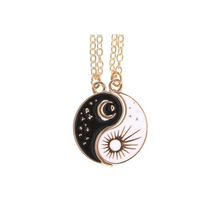 Load image into Gallery viewer, Pair of Yin Yang Best Friend Pendant Necklaces