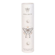 Load image into Gallery viewer, Luna Moth Glass Water Bottle with Clear Quartz Crystal