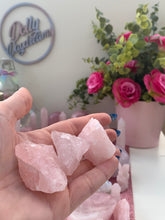 Load image into Gallery viewer, Raw / Rough / Natural Rose Quartz Chunks
