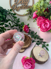 Load image into Gallery viewer, Clear Quartz Spheres with rainbows