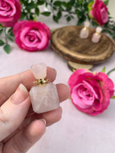 Load image into Gallery viewer, Rose Quartz Mini perfume bottle