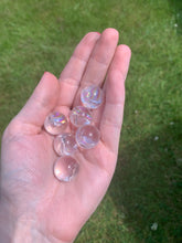 Load image into Gallery viewer, Clear Quartz Spheres with rainbows