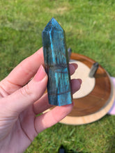 Load image into Gallery viewer, Labradorite towers
