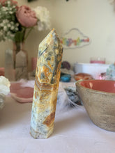 Load image into Gallery viewer, Crazy Lace Agate Tower / Point