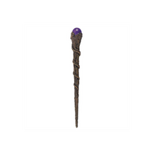 Load image into Gallery viewer, Branch Wand with Purple Sphere
