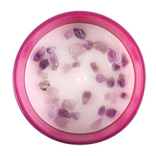 Load image into Gallery viewer, Aquarius Bergamot & Mandarin Gemstone Zodiac Candle