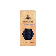 Load image into Gallery viewer, Set of 6 Blue Beeswax Spell Candles