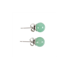 Load image into Gallery viewer, Aventurine Semi Precious Crystal Earrings