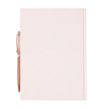 Load image into Gallery viewer, Gratitude Journal with Rose Quartz Pen